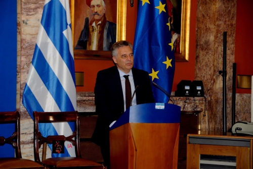Σε εκδήλωση στη Βουλή για τον εορτασμό των 160 χρόνων  από την Ένωση των Επτανήσων με την Ελλάδα  ο Γενικός Γραμματέας της Α.Δ.Π.Δ.Ε.&amp;Ι.